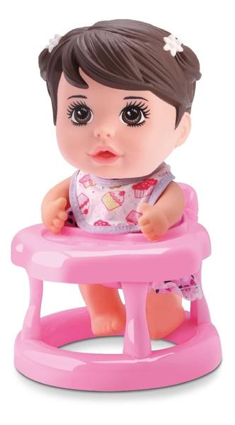 Imagem de Boneca Menina Com Cadeirão Babies 886- Bee Toys