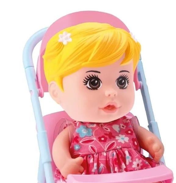 Imagem de Boneca Menina Com Carrinho Babies 885 - Bee Toys