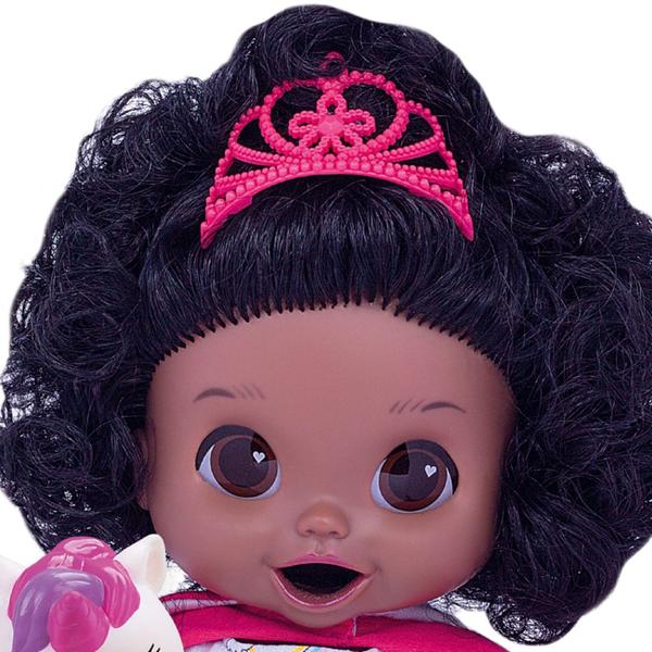 Imagem de Boneca Menina Linda Conto De Fadas C/ Animalzinho - Super Toys