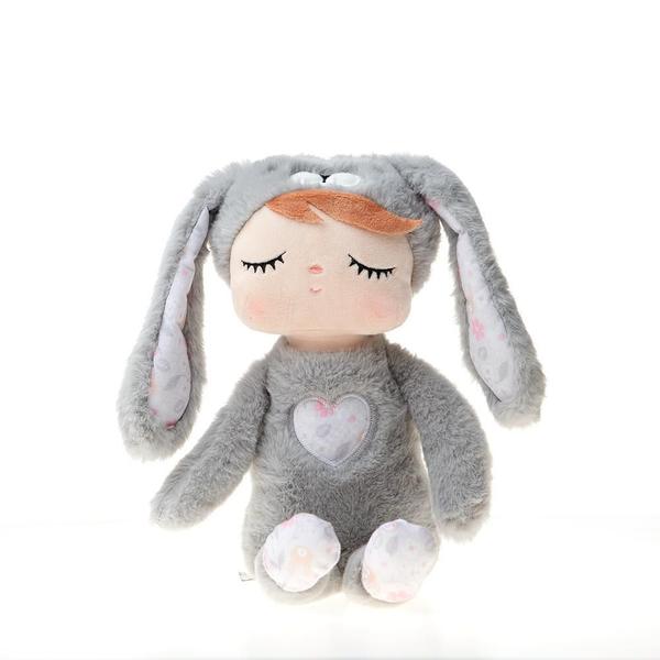 Imagem de Boneca Metoo Angela Plush Juju Coelha Cinza 33Cm