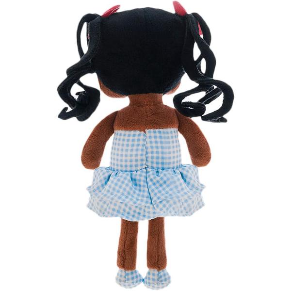 Imagem de Boneca Metoo Mini Angela Poppy 20 Cm Cacheada Vestido Azul