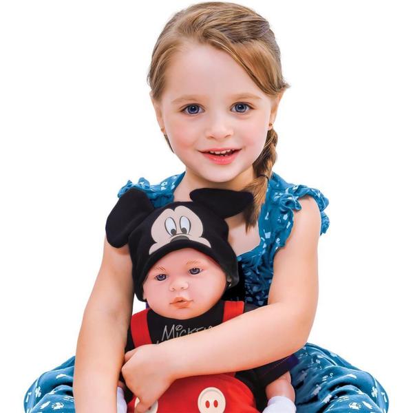 Boneca Mickey Recem Nascido 48CM. - Roma Imagem de Boneca Mickey Recem Nascido 48CM.