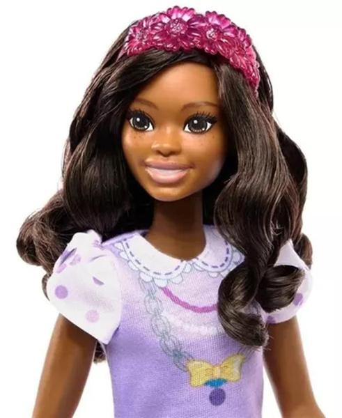 Imagem de Boneca Minha Primeira Barbie Negra Com Pet - Mattel Hll18