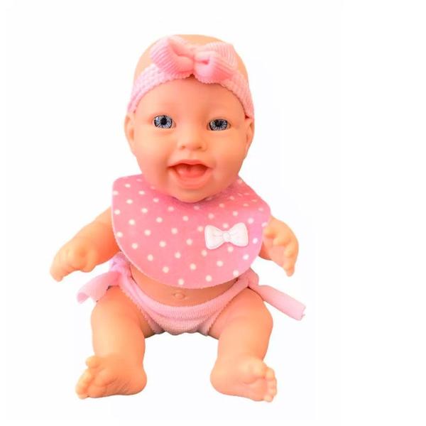 Imagem de Boneca Mini Baby Babilina Papinha - 727 - Bambola