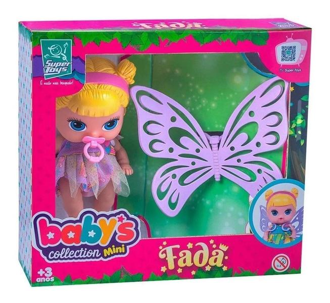 Imagem de Boneca Mini Fada Baby Collection Alive - Todas As Cores - Supertoys