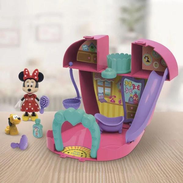 Imagem de Boneca Minnie Mouse Pet Shop Da Minnie Playset - Elka 1178