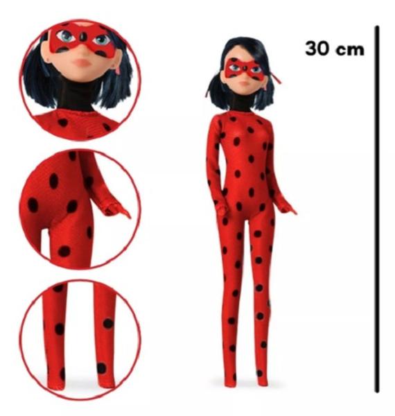 Imagem de Boneca Miraculous Ladybug - 30 cm