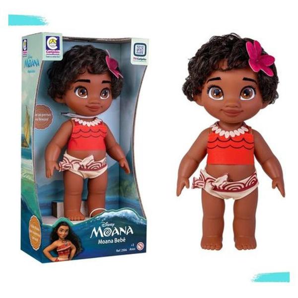 Imagem de Boneca Moana Baby Princesa Disney 36 cm Cotiplás