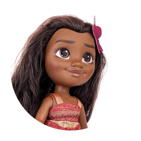 Imagem de Boneca Moana Com Roupinha E Pua Porquinho Vinil Resistente Meninas