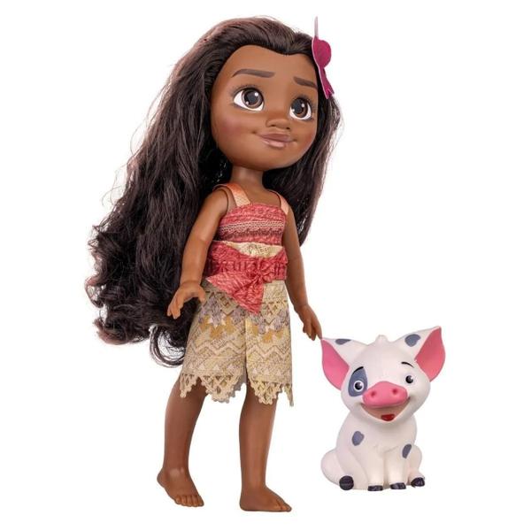 Imagem de Boneca Moana Disney 36cm E Pua 8cm - Cotiplás 2600