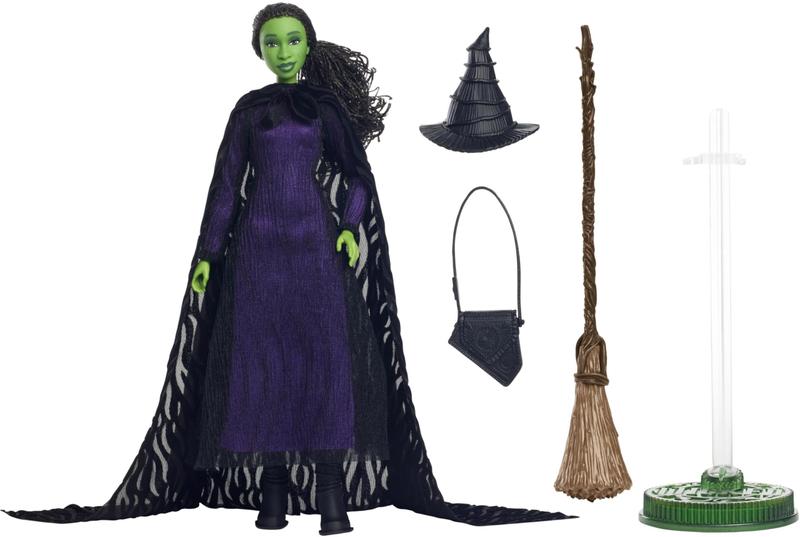 Imagem de Boneca moderna Mattel Universal Wicked Deluxe Elphaba com acc