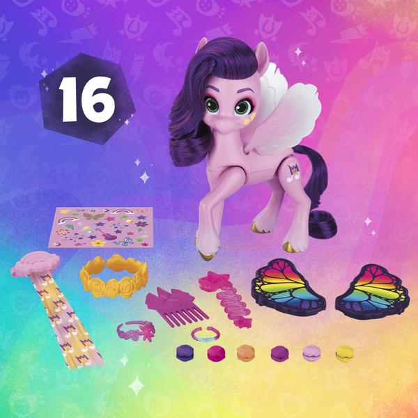 Imagem de Boneca moderna My Little Pony Princess Pipp Petals de 5,5 polegadas