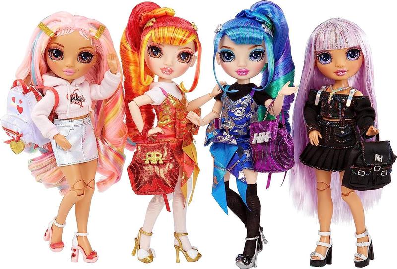 Imagem de Boneca moderna Rainbow High Avery Styles com acessórios de 4 a 12 anos