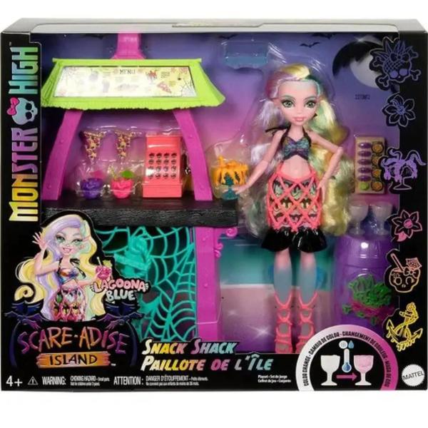 Imagem de Boneca monster hig lagoona blue scare adise island