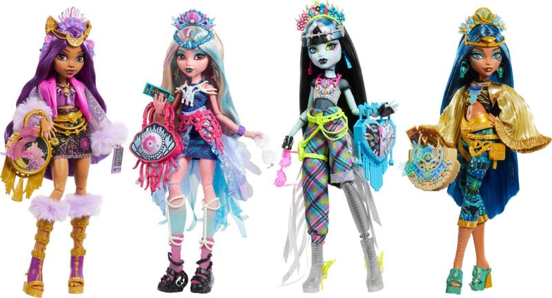 Imagem de Boneca Monster High Clawdeen Wolf com roupa Glam Monster Fest