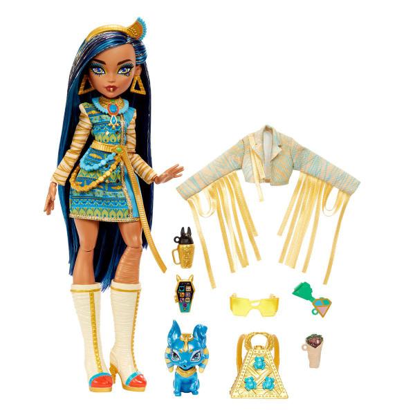 Imagem de Boneca Monster High com Acessórios - Cleo De Nile e Tut - Mattel