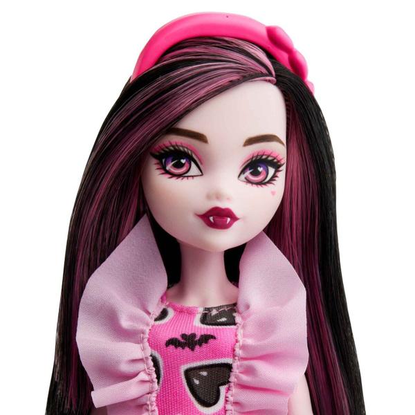 Imagem de Boneca Monster High Draculaura Com Acessórios - Mattel HKY74