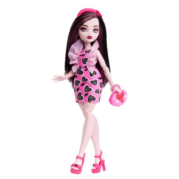 Imagem de Boneca Monster High Draculaura Com Acessórios - Mattel HKY74