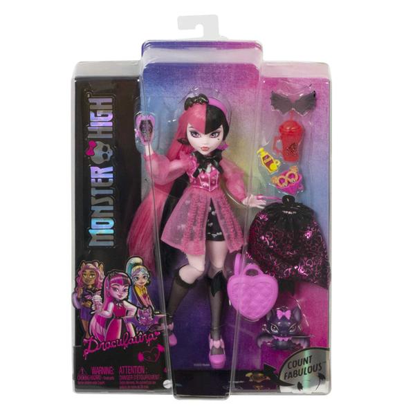 Imagem de Boneca Monster High Draculaura com Acessórios & Pet de Estimação