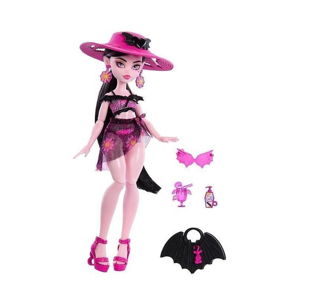 Imagem de Boneca Monster High Draculaura Ilha Do Terror - Mattel