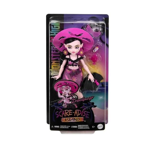 Imagem de Boneca Monster High Draculaura Ilha Do Terror - Mattel