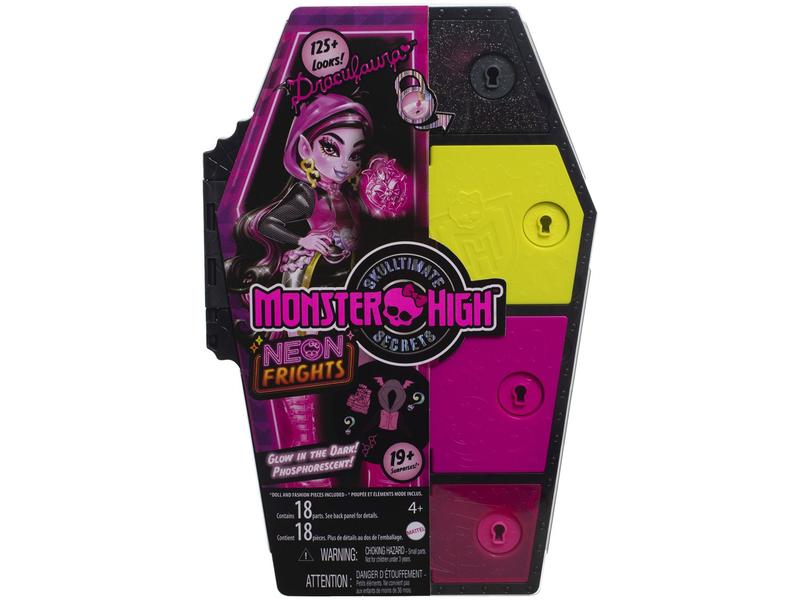 Imagem de Boneca Monster High Draculaura Skultimate Secrets 