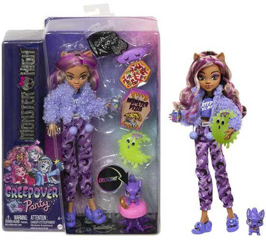 Imagem de Boneca Monster High Festa Creepover Clawdeen Mattel