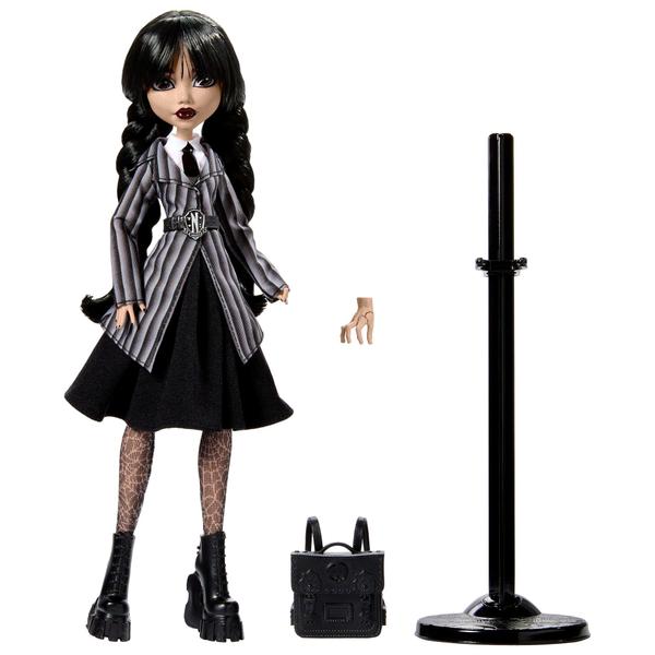 Imagem de Boneca Monster High Wandinha Addams e Mãozinha - Wednesday in Nevermore Academy Uniform - Mattel