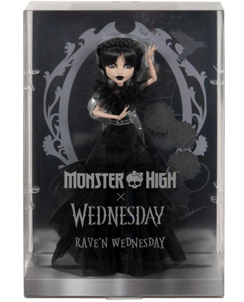 Imagem de Boneca Monster High Wednesday Raven Dress Mattel