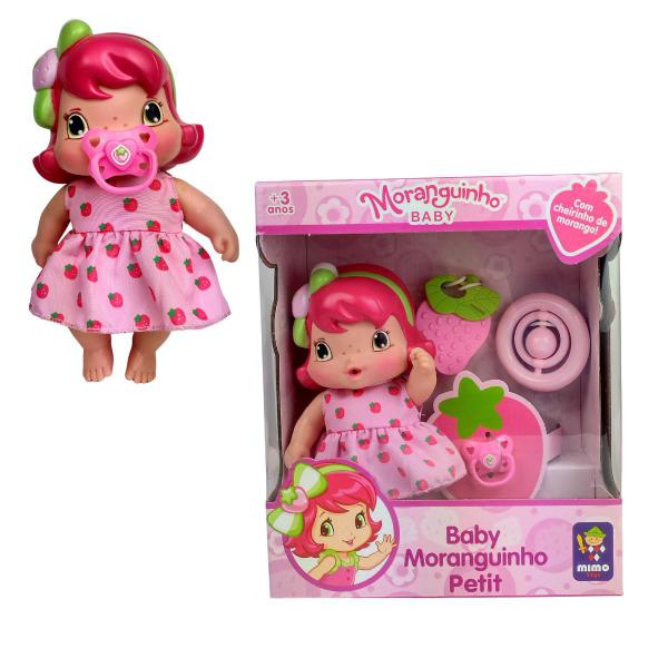 Imagem de Boneca Moranguinho Baby com Acessórios - Mimo