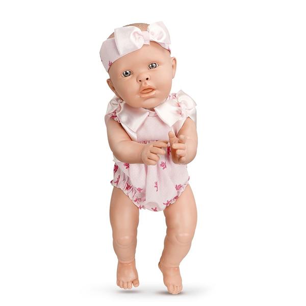 Imagem de Boneca Mother Love Check-Me Menina C/ 4 Itens - 41cm - Roma