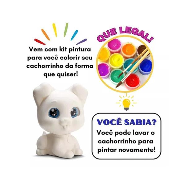 Imagem de Boneca My Best Pintura Com Cachorrinho E Acessórios Bee Toys