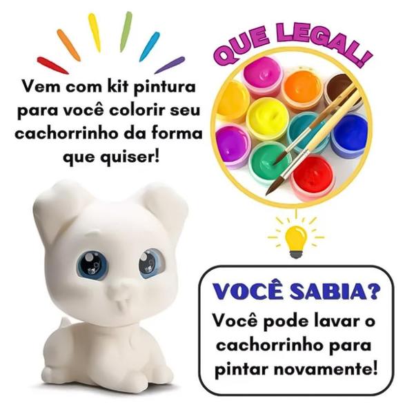 Imagem de Boneca My Best Pintura Negra com Pet Bee Toys 0950 8+