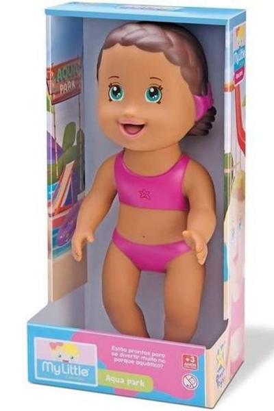 Imagem de Boneca My Little Acqua Park Morena Divertoys