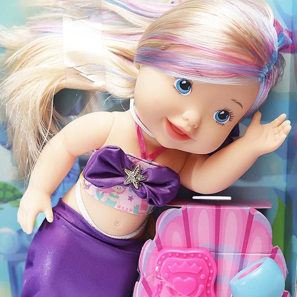 Imagem de Boneca My Little Collection Sereia Divertoys Ref.8040 Roxo