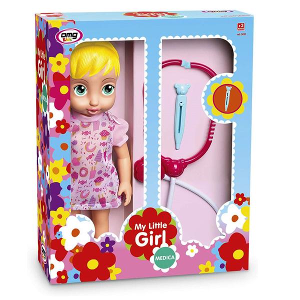 Imagem de Boneca My Little Girl Doutora Médica Alive - Omg Kids