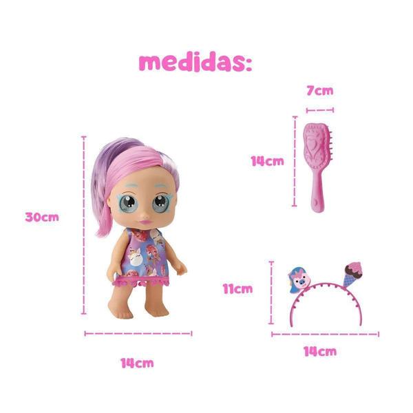 Imagem de Boneca My Little Glitter Penteados Acessórios - Divertoys