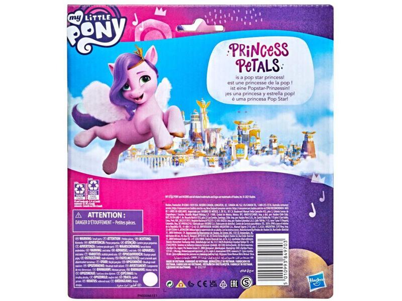 Imagem de Boneca My Little Pony Princesa Pipp Petals Hasbro - com Acessórios