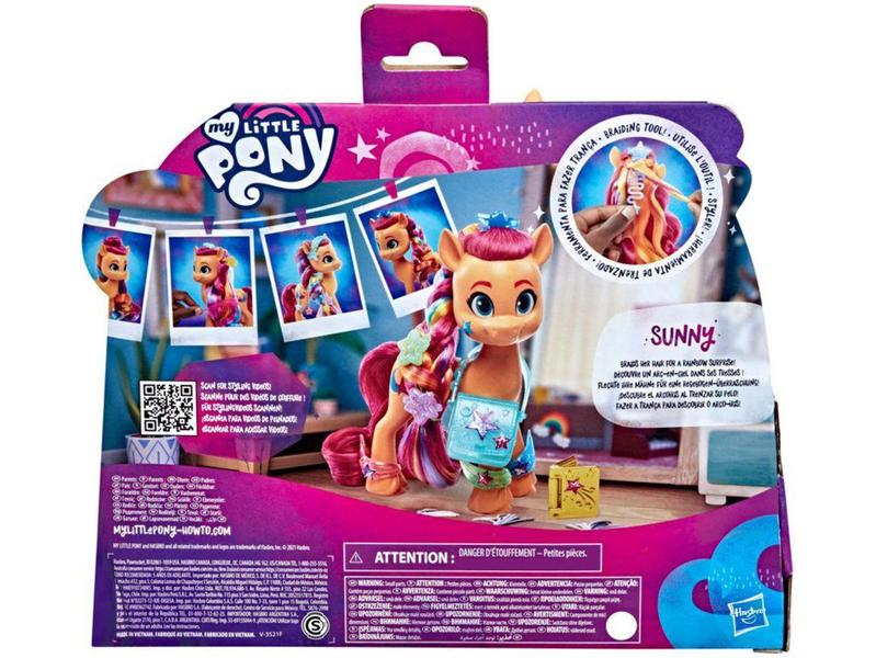 Imagem de Boneca My Little Pony Sunny Starscout Hasbro - com Acessórios