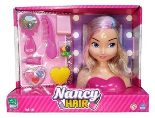 Imagem de Boneca Nancy Hair Cabelo e Maquiagem Super Toys