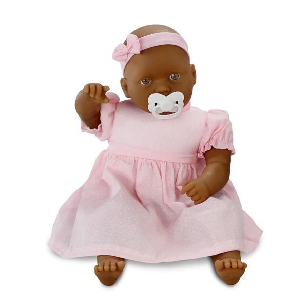 Imagem de Boneca Nenezinho Meu Bebê Baby Negra Roma 5181