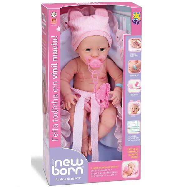 Imagem de Boneca NEW BORN Acabou de Nascer Diver TOYS 8182