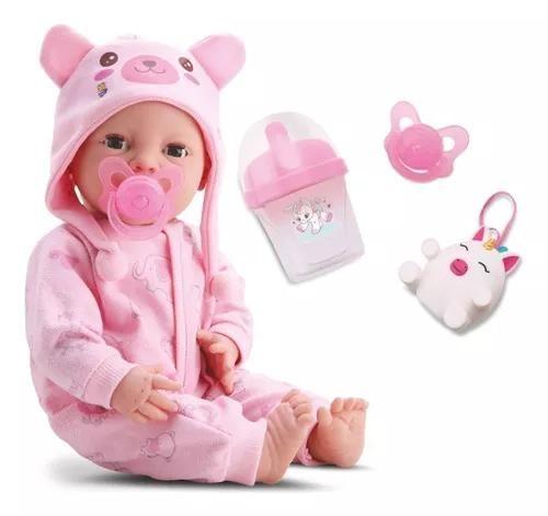 Imagem de Boneca New Born Brincando de Pijama - DiverToys