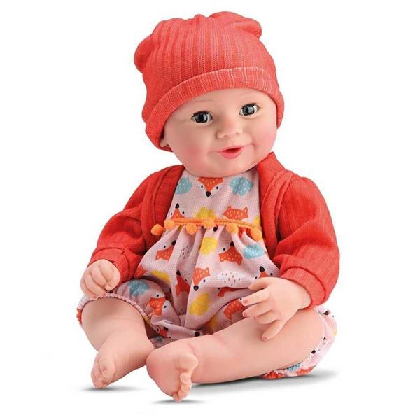 Imagem de Boneca New Born Divertoys Body Laranja Ref.8203