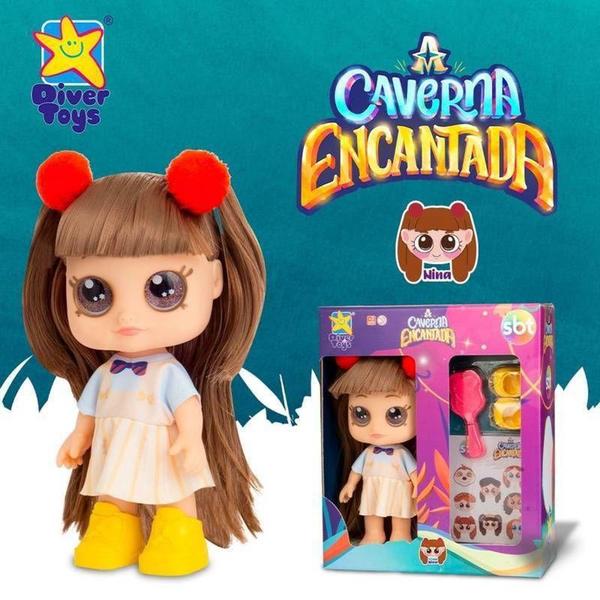 Imagem de Boneca Nina personagem da caverna encantada SBT - Divertoys