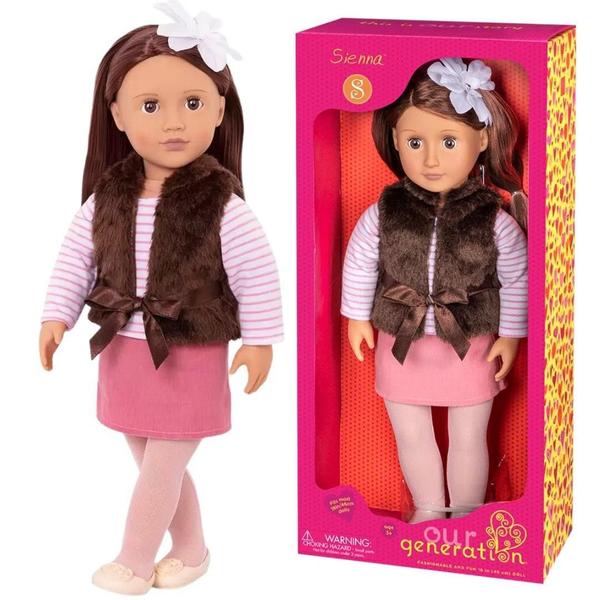 Imagem de Boneca Our Generation Sienna Com Acessórios Infantil 46Cm