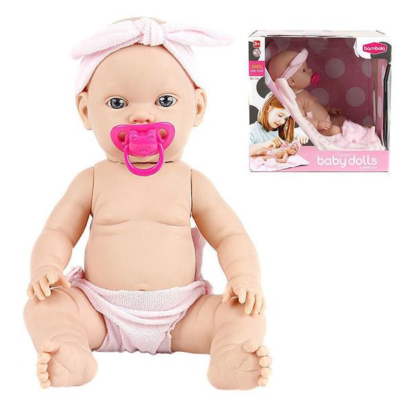 Imagem de Boneca p Meninas Little Baby Dolls de Vinil Sleeping Bag