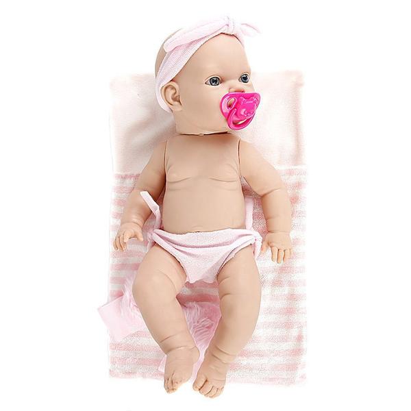 Imagem de Boneca p Meninas Little Baby Dolls de Vinil Sleeping Bag