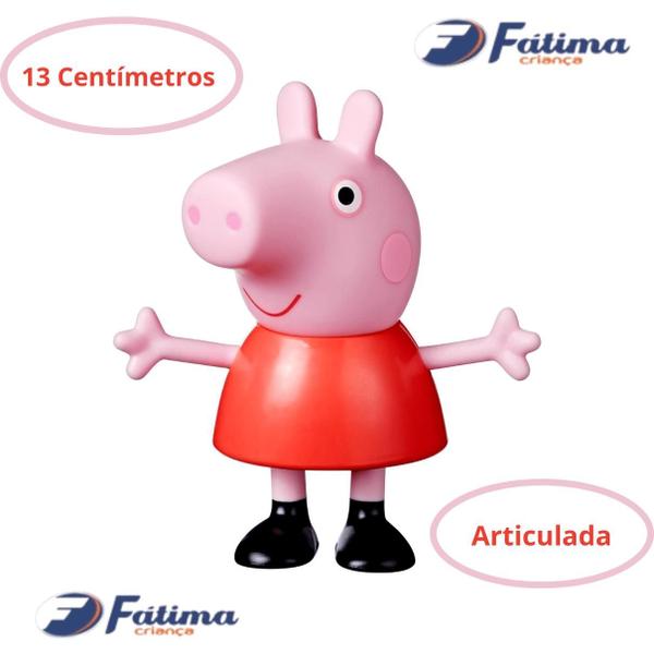 Imagem de Boneca Peppa Pig 13cm Articulada Hasbro