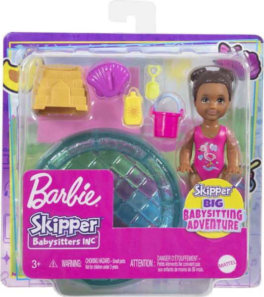 Imagem de Boneca Pequena Barbie Babás Inc com Acessórios - Pronta para Brincar